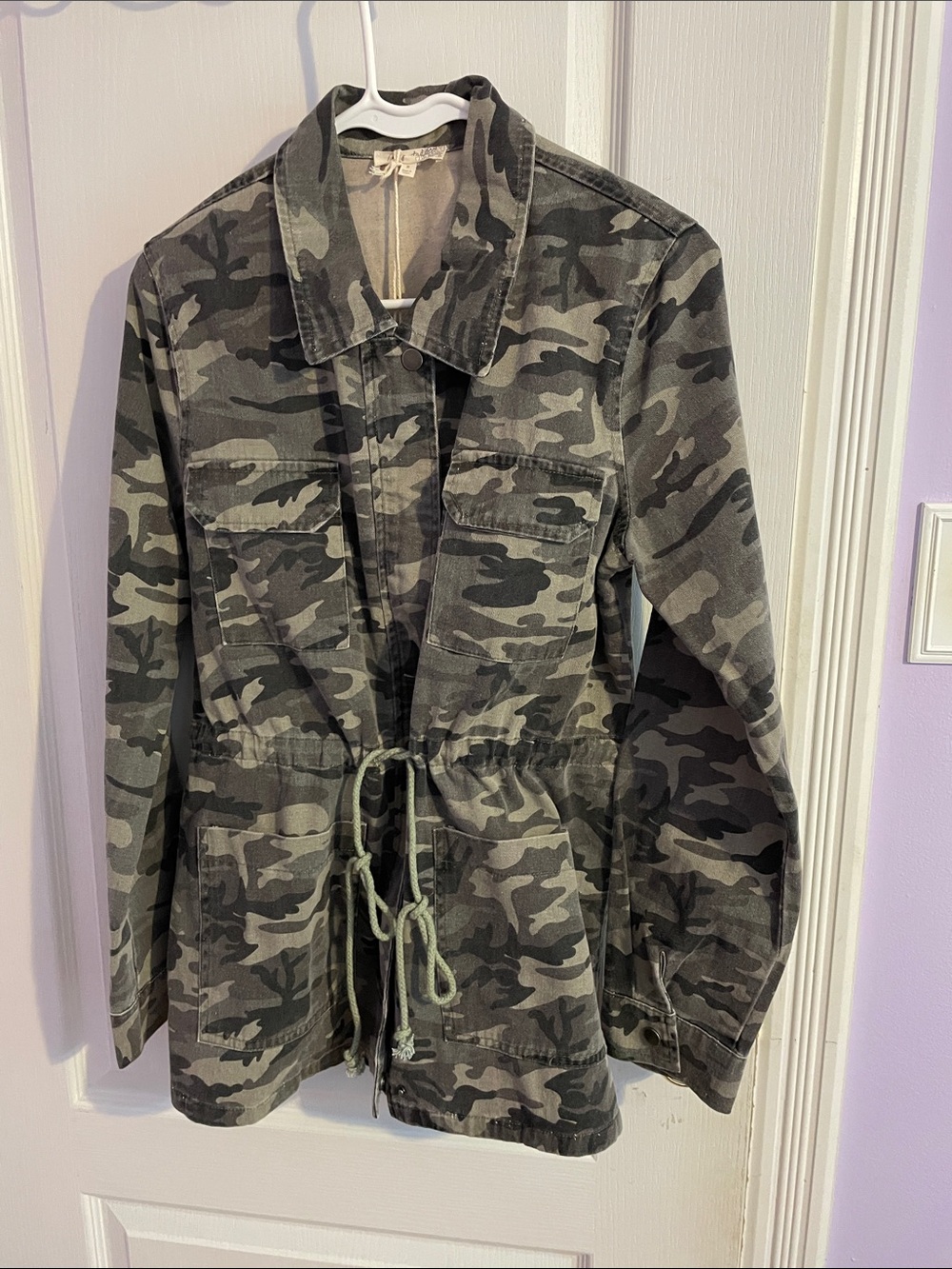 NWT Mystree Camouflage Utility Jacket